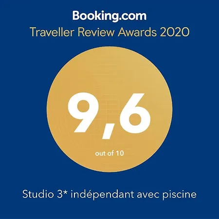 Maison 4 étoiles et Studio 3 étoiles indépendants avec piscine-3